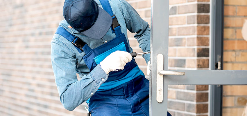 Pivot Storefront Door Locks Installation in Moorpark, California